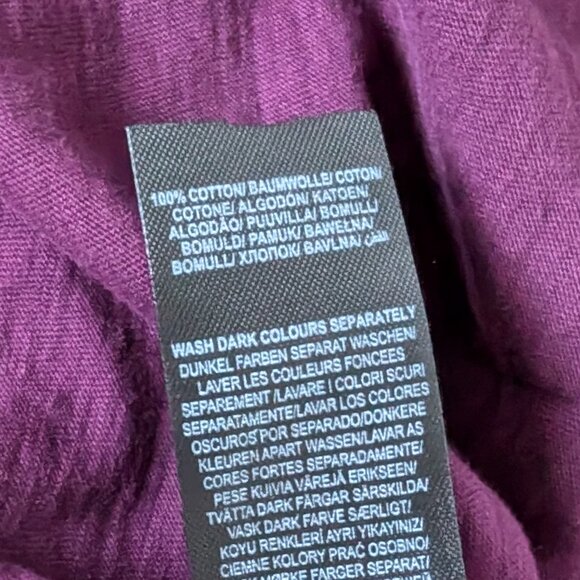 NWOT Long Tall Sally Long Sleeve V Neck tee, size 18-20 - Picture 7 of 8